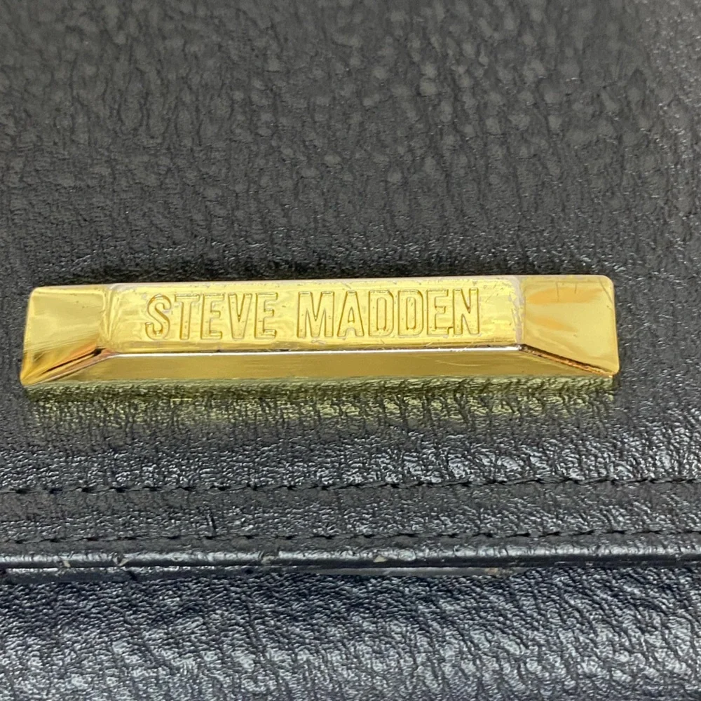 Steve Madden Black Clutch